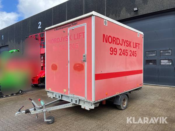 Personalevogn Scanvogn Be 750 750kg
