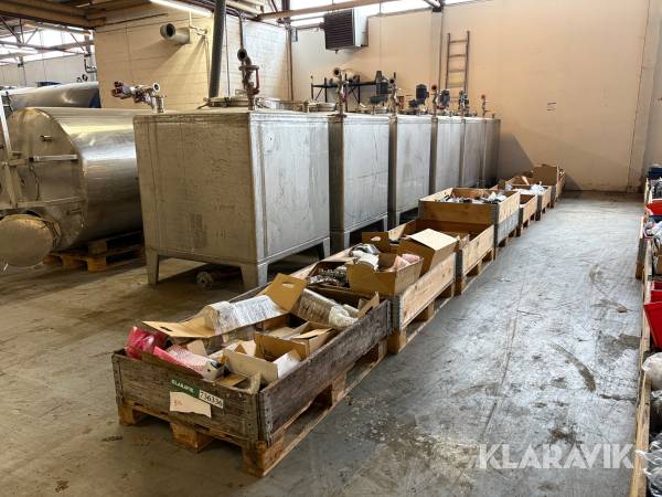 Samlet lot - luft-komponenter - 8 paller