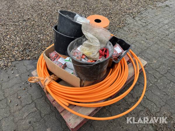 Diverse materiel til fiber