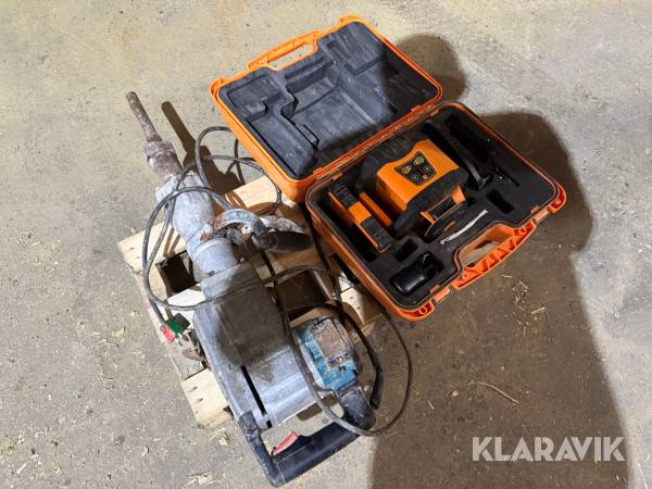 Betonhammer & rotorlaser