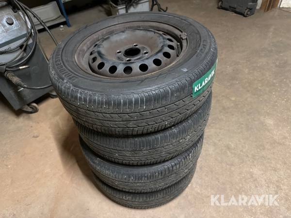 Dæk med fælge Bridgestone Ecopia EP25