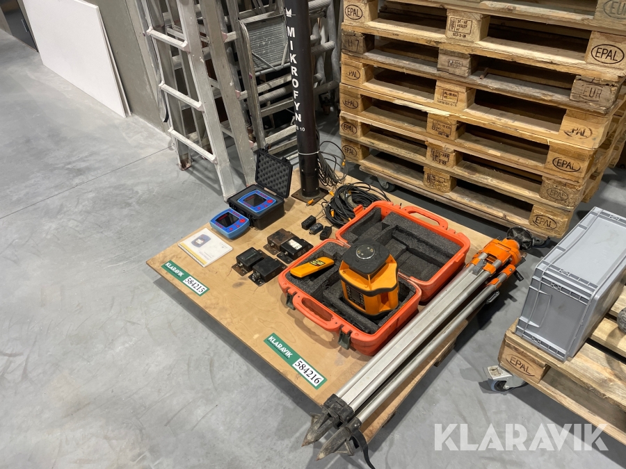 2D maskinstyring og rotations laser Mikrodigger – GEO Fennel XC2 - FL 400-HA-G