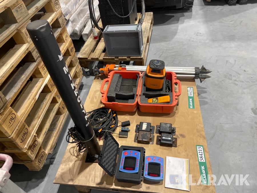 2D maskinstyring og rotations laser Mikrodigger – GEO Fennel XC2 - FL 400-HA-G