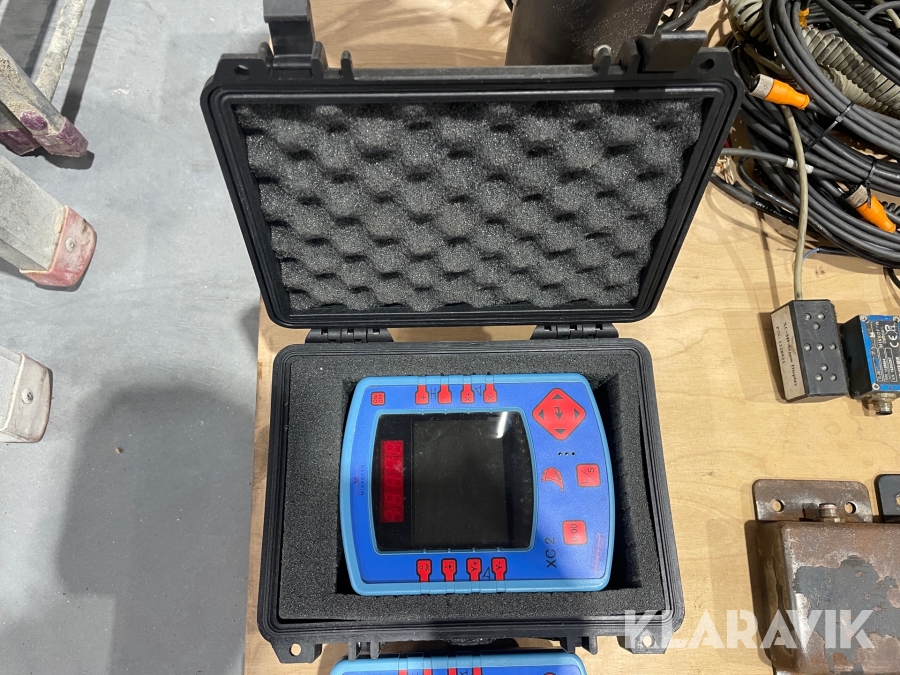 2D maskinstyring og rotations laser Mikrodigger – GEO Fennel XC2 - FL 400-HA-G