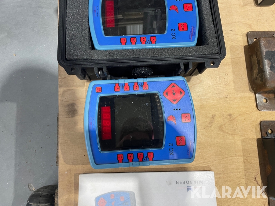 2D maskinstyring og rotations laser Mikrodigger – GEO Fennel XC2 - FL 400-HA-G