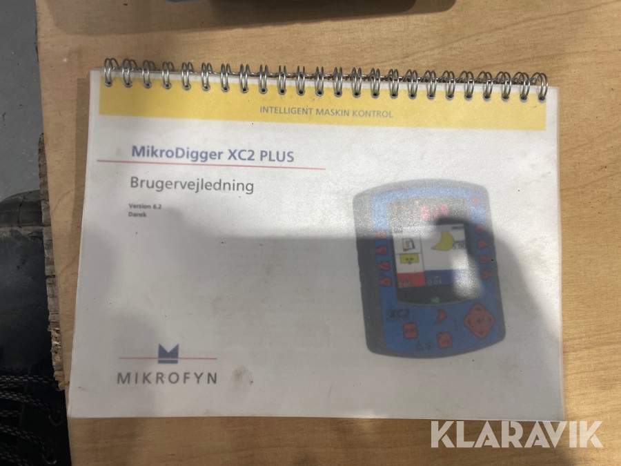2D maskinstyring og rotations laser Mikrodigger – GEO Fennel XC2 - FL 400-HA-G
