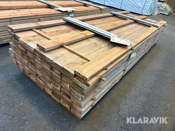 Terrassebrædder 109 styk