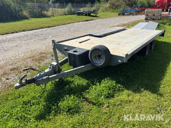 Maskintrailer Variant 3000 kg buggy + alulad