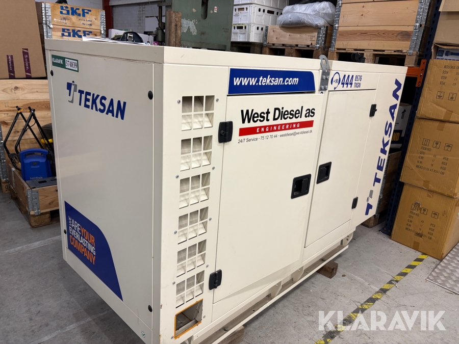 Generator Teksan TJ33PE