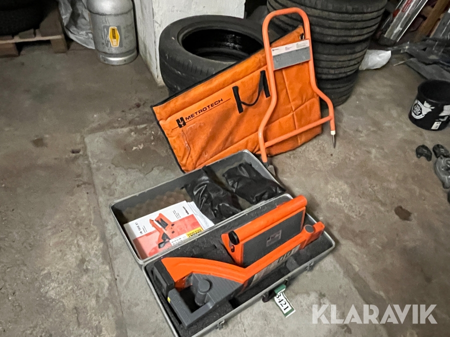 Kabelsøger Metrotech FM 9800XT med fejllokationsramme