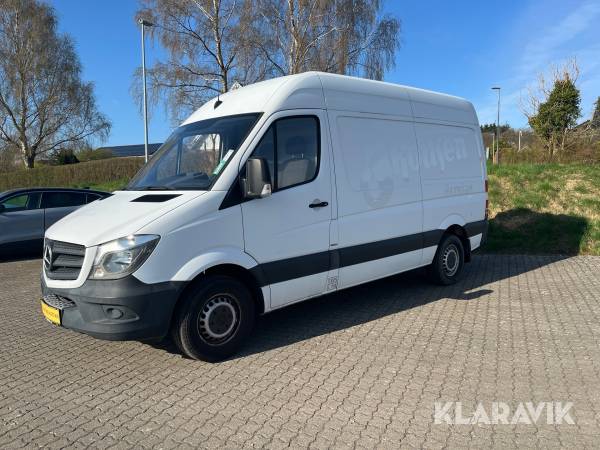 Kassevogn Mercedes-Benz Sprinter, 211 CDI kassevogn standard