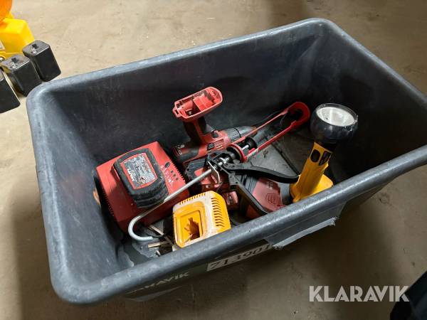 Blandet håndværktøj Hilti & Dewaltz