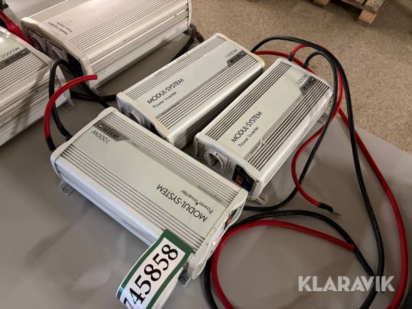Invertere Modul-system Power inverter, 1000W - 3 stk