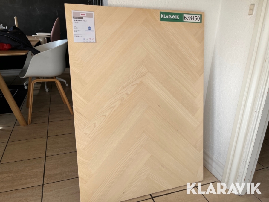 Sildebens gulv HARO Lysehvid ask - trend 148  m2