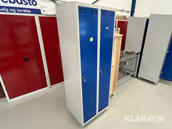 Personaleskabe 2 rum