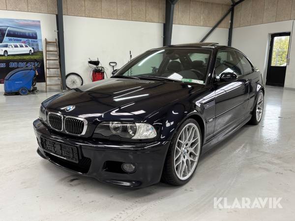 Personbil Bmw M3 E46 Coupe manuel gear 6 trins, 141.164 km