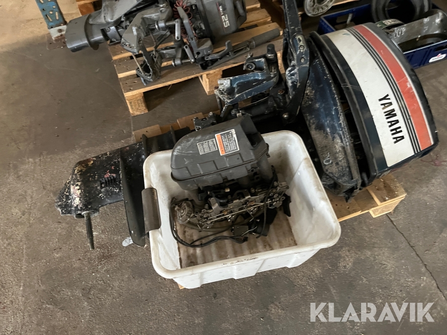 Diverse reservedele til båd