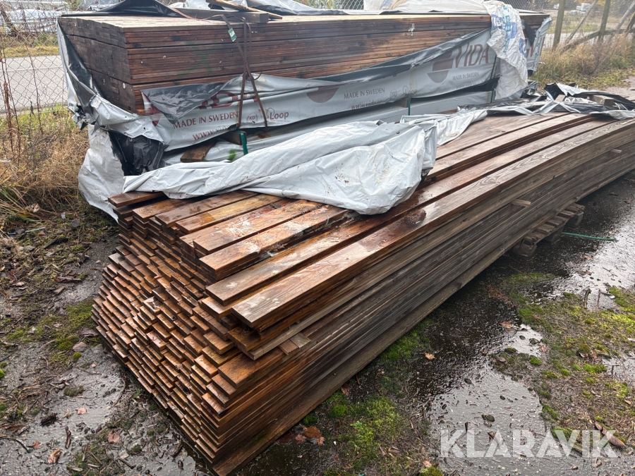 Lot: Forskallings brædder 3 paller