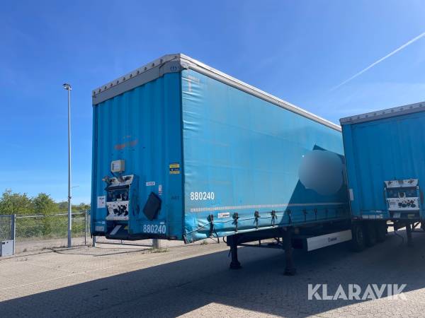 Gardintrailer Krone SD