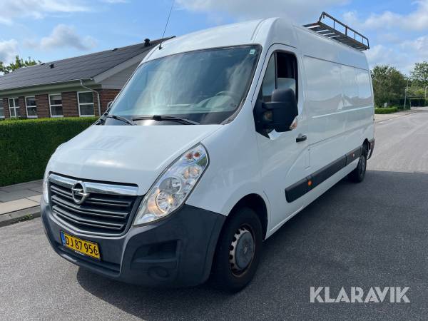 Kassebil Opel Movano, 2,3CDTI 125 hk