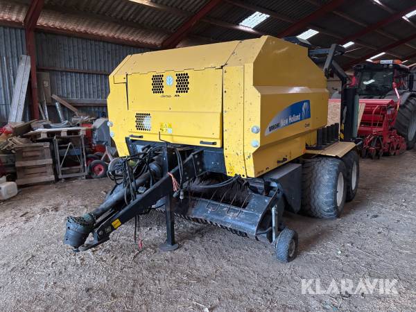 Rundballepresser New Holland BR6090 Combi med indpakker