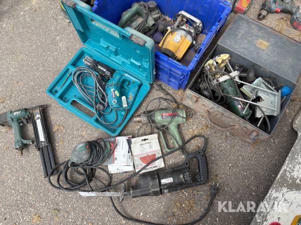 Blandet Håndværktøj 8 styks