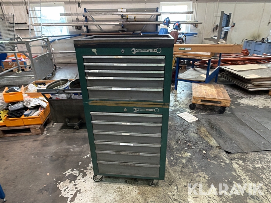 værktøjsskuffeskab på hjul Stahlwille