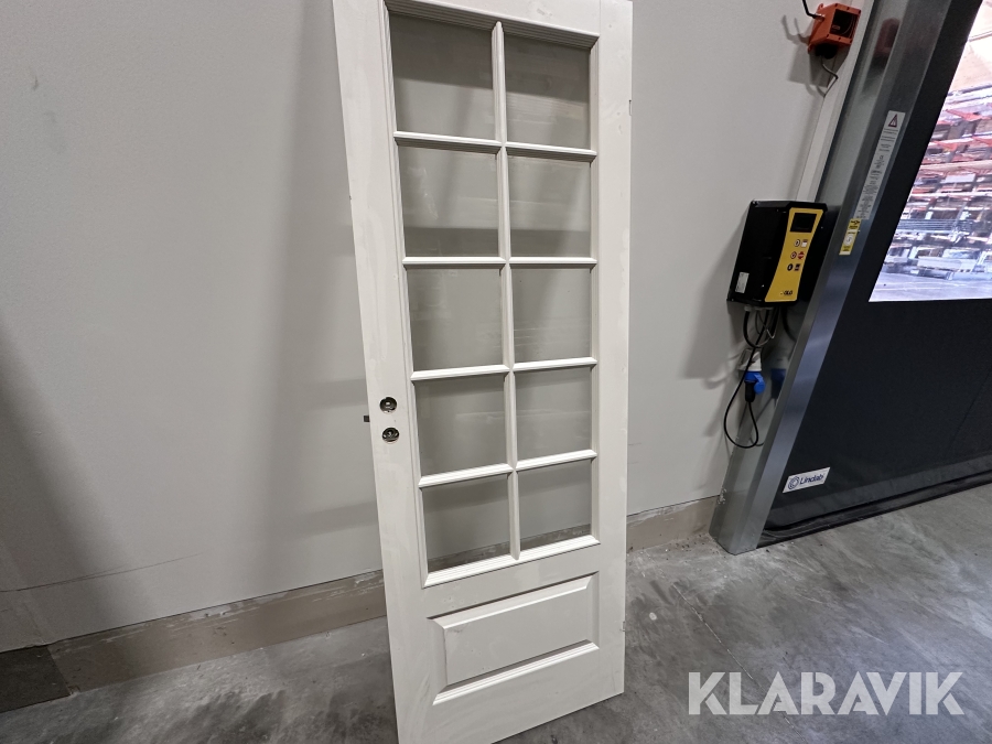 Style SP10 glas Hvid swedoor