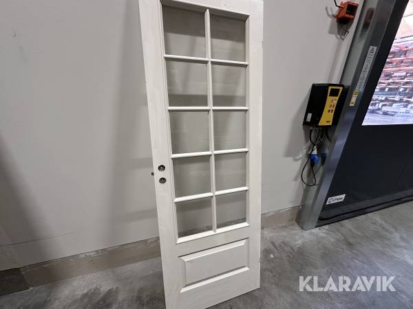 Style SP10 glas Hvid swedoor