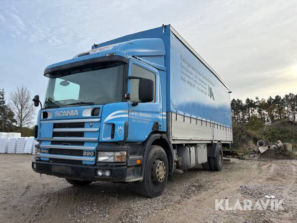 Lastbil Scania P 94 lastrum hævet 30 cm