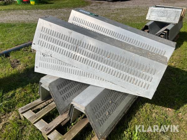 Ventilationsriste i kornsilo