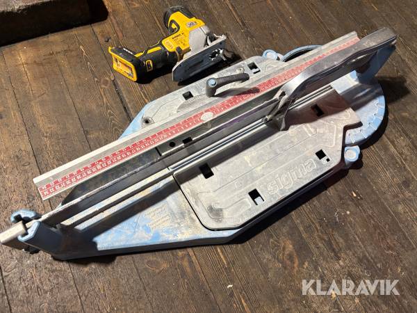 fliseskærer og stiksav Sigma og dewalt Dc5335