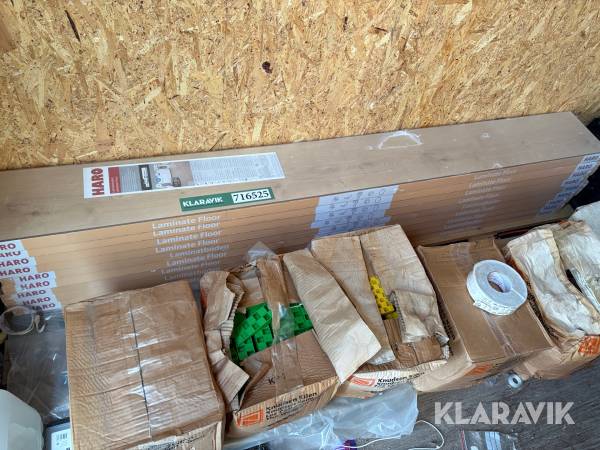 Lot med gulv og kiler