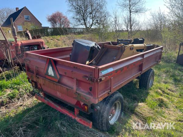 Vogn uden indhold