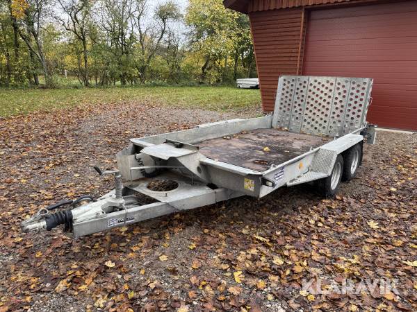 Maskintrailer Ifor williams GH 126 BT