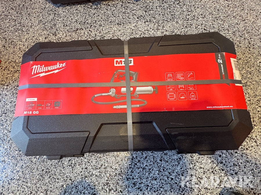 Fedtpresse Milwaukee M18 GG-0