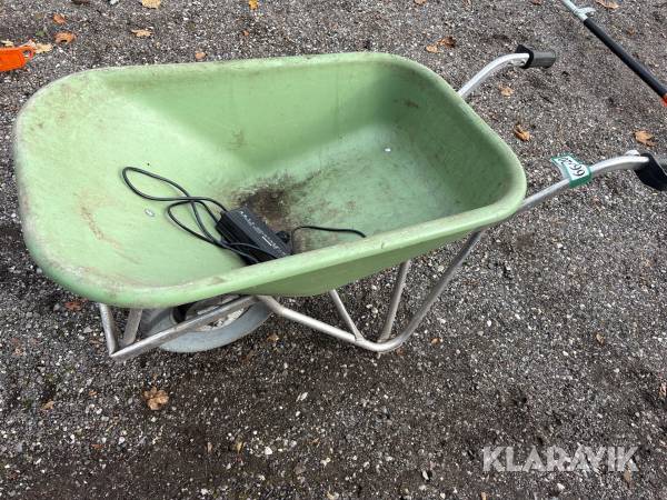 Trillebør med elektrisk hjælpemotor