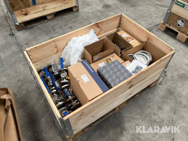 Blandet lot vvs udstyr