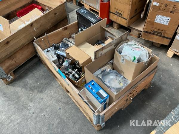 Lot - Bürkot ventiler og diverse andet