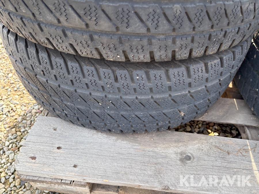 Dæk med fælge Viking Snowtech van