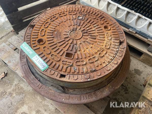 Kloak dæksler Aco 2 styk