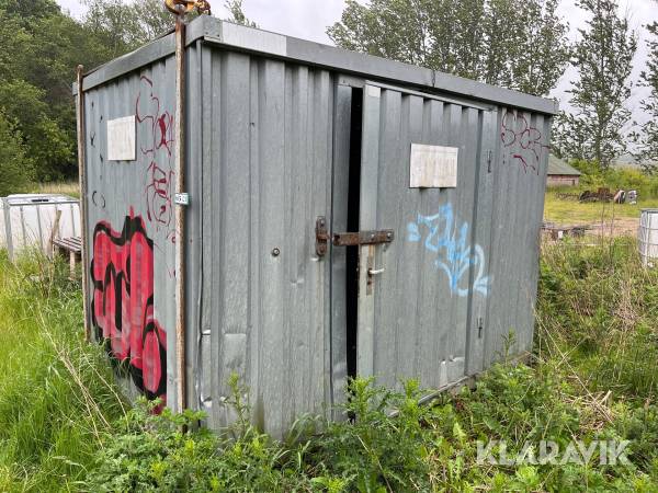 Materiel container Fladafi galvaniseret 300x210
