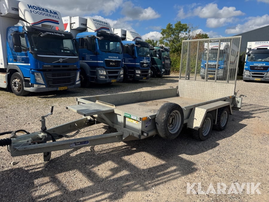 Maskintrailer IFOR WILLIAMS 3500kg