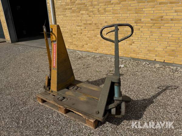 Palleløfter Vestergaard 116-049 og 111-409T
