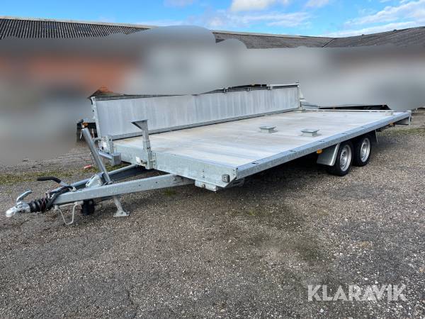 Maskintrailer Variant 3525p5 - 3500kg - 1 styk