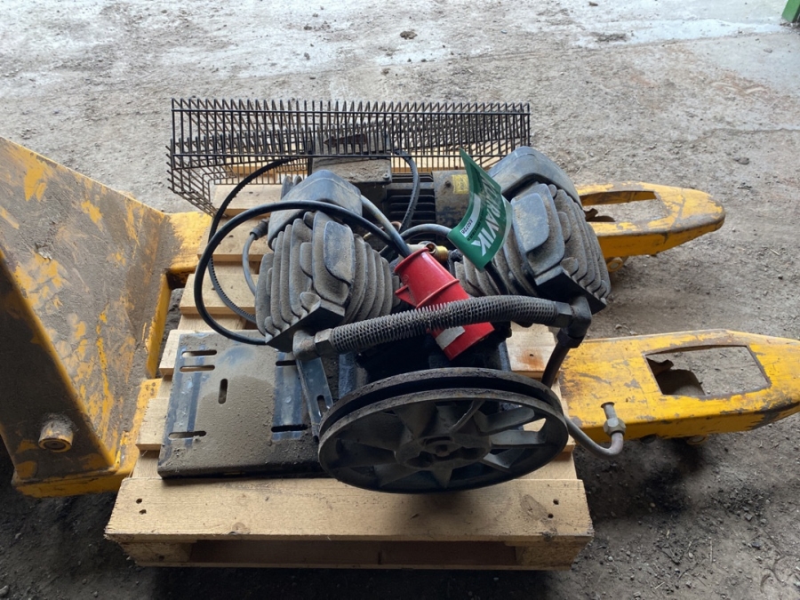 Kompressor uden tank