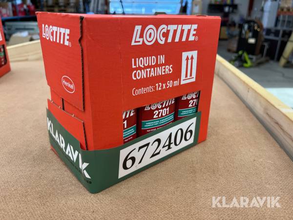 Skruesikring Loctite 2701 12x50 ml