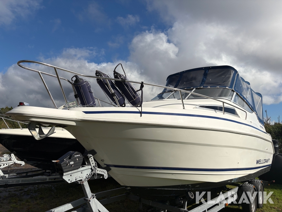 Båd Wellcraft Excel 23SE - inklusiv bådtrailer