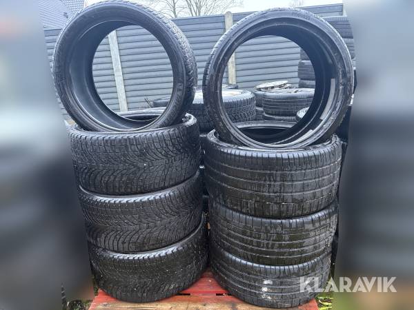 Dæk Michelin og Pirelli
