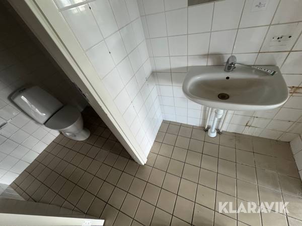 Håndvaske og toilet